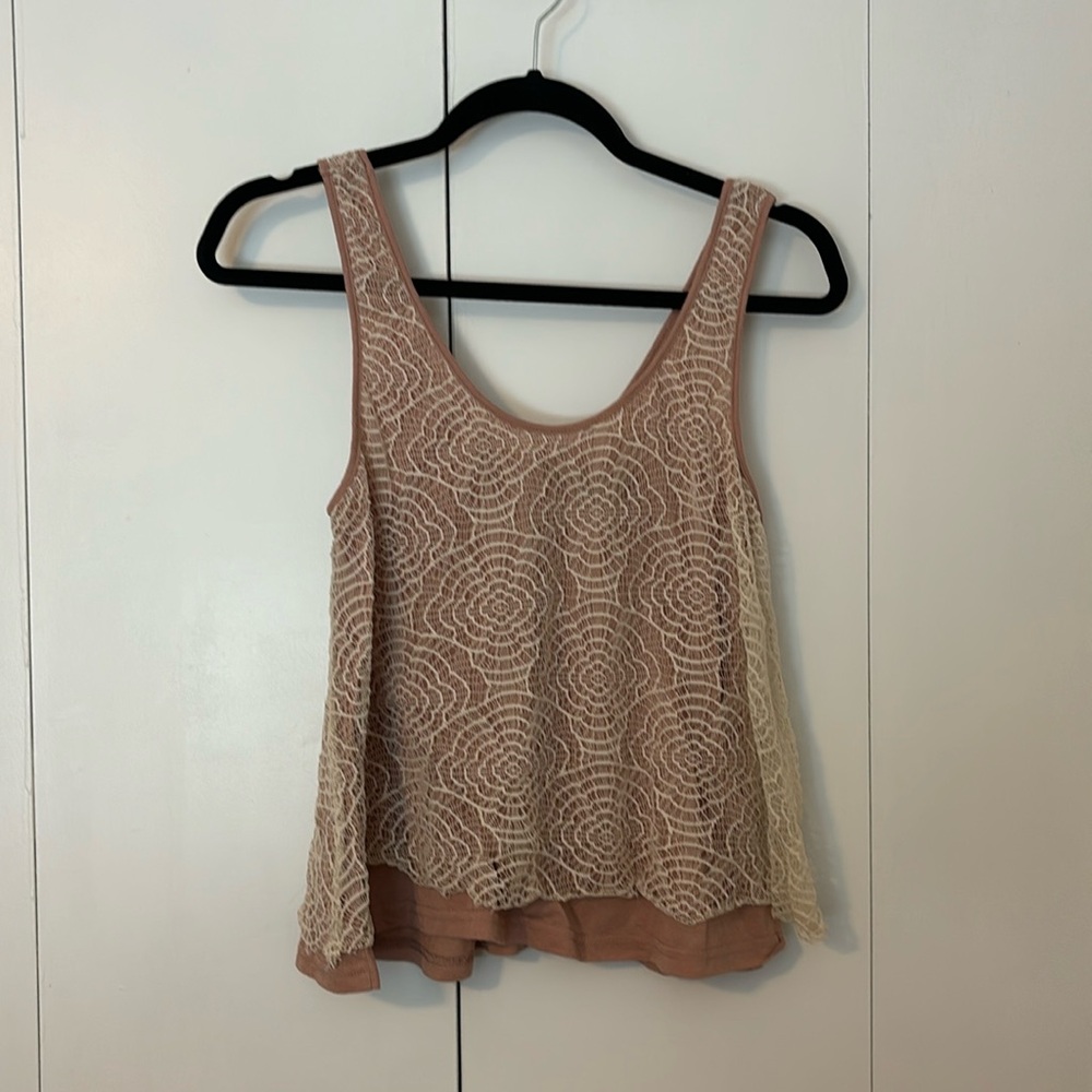 Crochet tank top